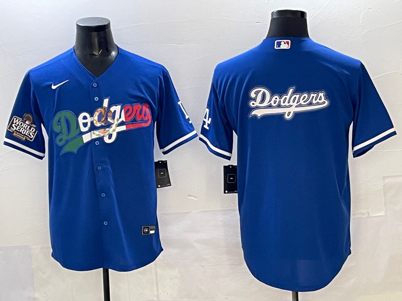 Men Los Angeles Dodgers blank blue Nike 2025 MLB All Star Jersey 0048->los angeles dodgers->MLB Jersey